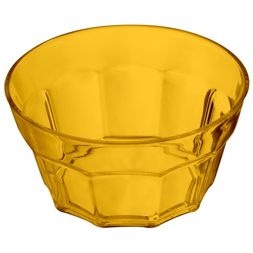 Bowl reutilizable aperitivo 27cl, color amarillo. ACTUEL
