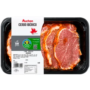 ALCAMPO CULTIVAMOS LO BUENO Cintada de lomo adobada ibérica de cerdo 350 g.