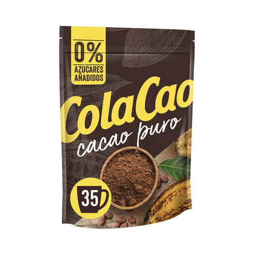 COLACAO PURO  Cacao en polvo puro sin azúcares añadidos 250 g.