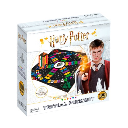 Juego de mesa de peguntas y respuestas Trivial Harry Potter, más de 2 jugadores, WINNING MOVES.