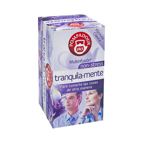 Multinfusión non stress POMPADOUR 20 uds. 34 gr,
