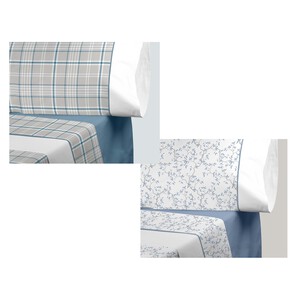 Juego de sábanas de coralina cama 90cm,