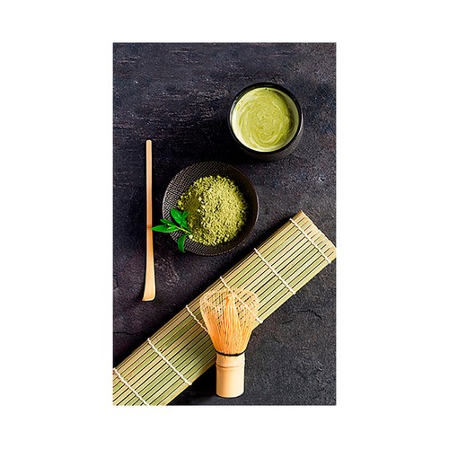 Set para preparar té matcha, 3 piezas de bambú IBILI.