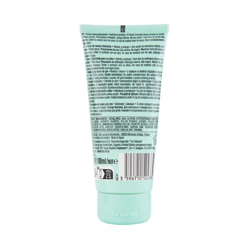COSMIA Crema de manos hidratante para pieles secas 100 ml.