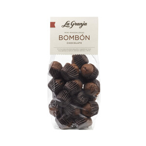 Imagen de LA GRANJA Mini magdalenas bombón choco 200 g.