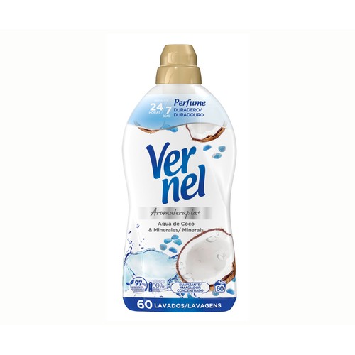 VERNEL Suavizante de coco 60 dosis 1080.
