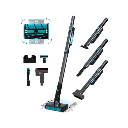 CECOTEC Scoba 2100 Twice Max, cepillo motorizado. Aspirador sin cable.