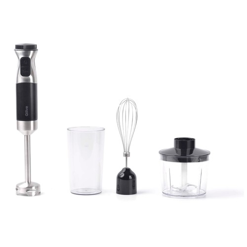 Batidora de mano QILIVE Q.5605, 1000W, 20 velocidades + Turbo, incluye 3 accesorios.