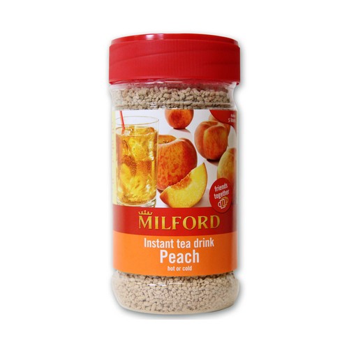 Té soluble al melocotón MILFORD 400 gr,
