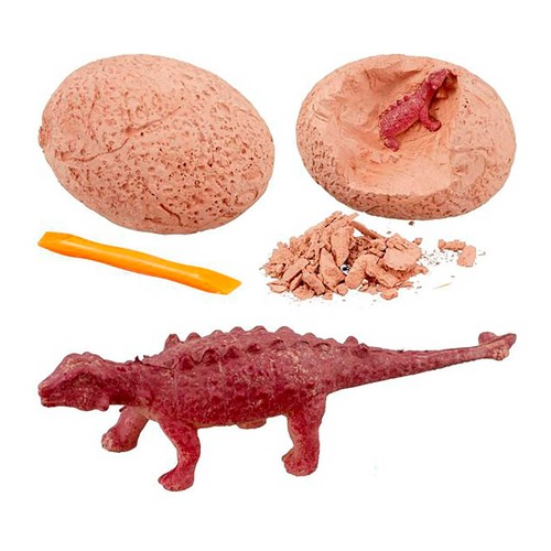 Huevo de excavación de dinosaurio