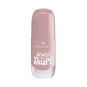 ESSENCE tono 37 Always on taupe beige gris suave Esmalte de uñas en gel de larga duración.