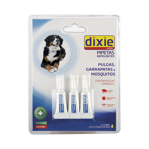 DIXIE Pipetas insecticidas para perros y gatos DIXIE 2 uds. de 1 mililitro