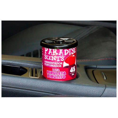 Ambientador coche olor piruleta 100gr, PARADISE SCENTS.