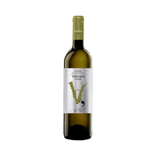 VALTROPIN  Vino blanco verdejo con D.O. Rueda VALTROPIN botella de 75 cl.