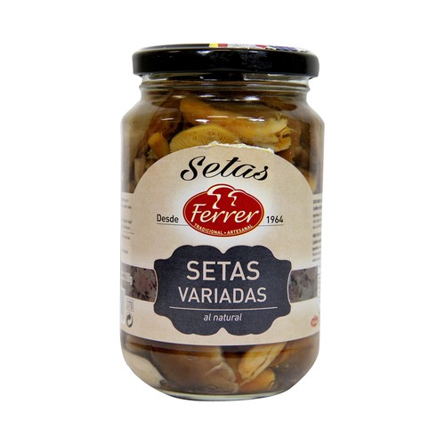 FERRER Setas variadas al natural frasco de 200 g.