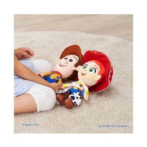Peluche 25cm Woody, Toy Story 5 Pixar, suave y detallado. SIMBA.