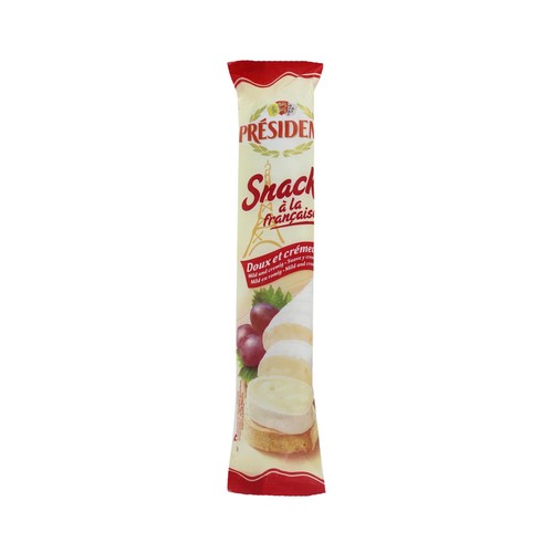 PRÉSIDENT Queso de pasta blanda PRÉSIDENT SNACK 180 g.