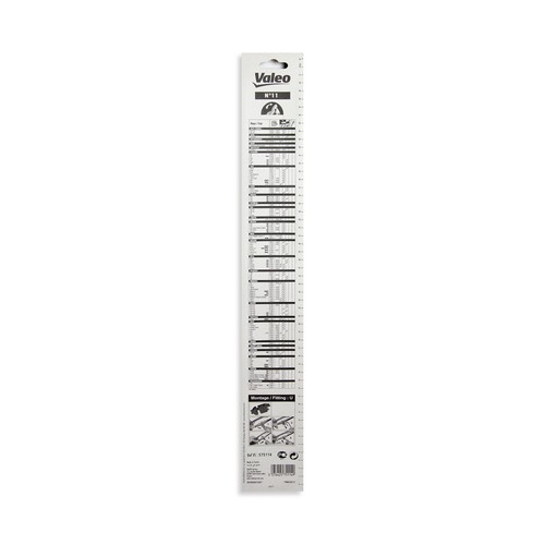Escobilla limpiaparabrisas VALEO First VF45 575545, 450mm de longitud, 18".