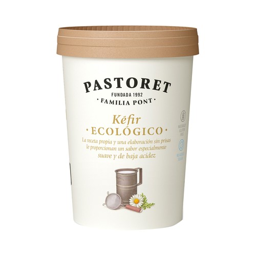 PASTORET Kéfir ecológico de leche de vaca 500 g.