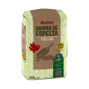 Imagen de ALCAMPO CULTIVAMOS LO BUENO Harina de espelta para todo tipo de usos 500 g.