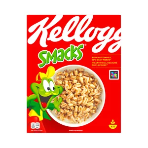 KELLOGG"S Smack Cereales de trigo enriquecidos con vit. y minerales 330 g.