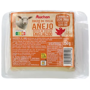 PRODUCTO ALCAMPO Queso de oveja añejo, cuña 250 g.