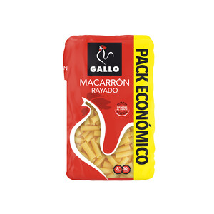 Imagen de GALLO Pasta macarrón rayado GALLO paquete de 900 g.
