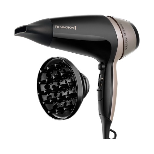 Secador de pelo REMINGTON Thermacare Pro D5715, iónico, 2100W, 2 velocidades, 3 temperaturas.