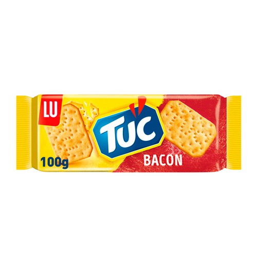 TUC Galletas saladas con sabor a bacon de LU TUC 100 g.