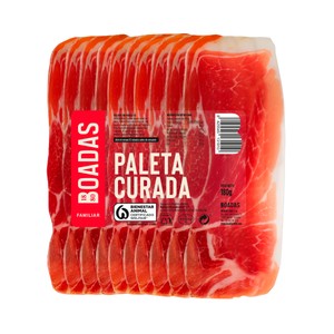 BOADAS Paleta curada cortada en lonchas conseparador BOADAS 180 g.