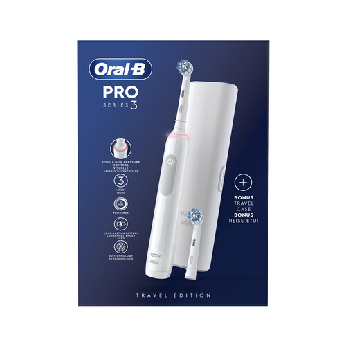 Cepillo de dientes eléctrico Braun ORAL-B Pro 3500, temporizador