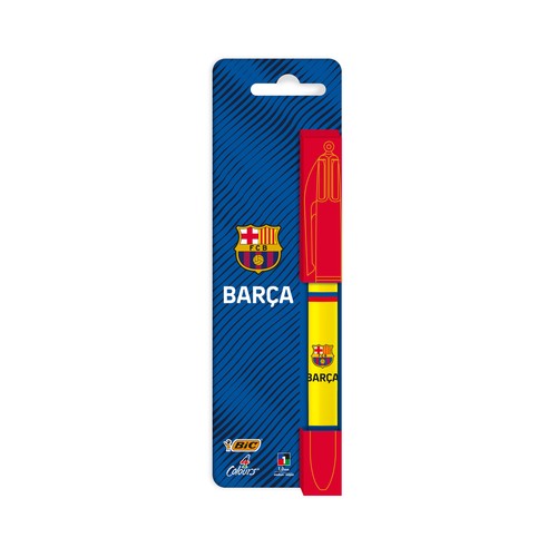 Bolígrafo retractable, edición Fútbol Club Barcelona, BIC.