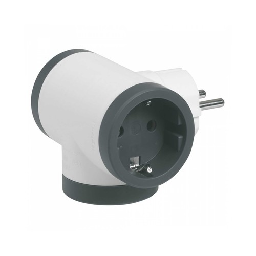 Adaptador de 3 tomas, LEGRAND.