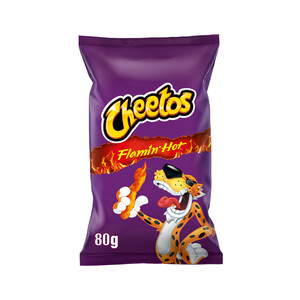 Imagen de CHEETOS Flaming hot 80 g 