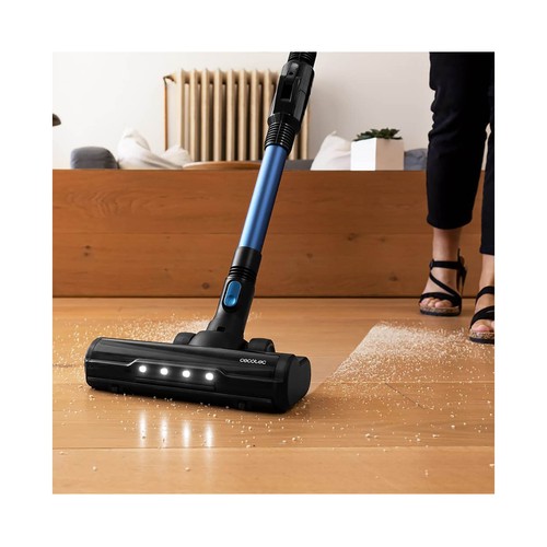 Aspirador sin cable con tubo flexible CECOTEC Conga Rockstar 990 Advance Ergoflex, batería 37V, autonomía 100 min, cepillo Jalisco, luz Led.