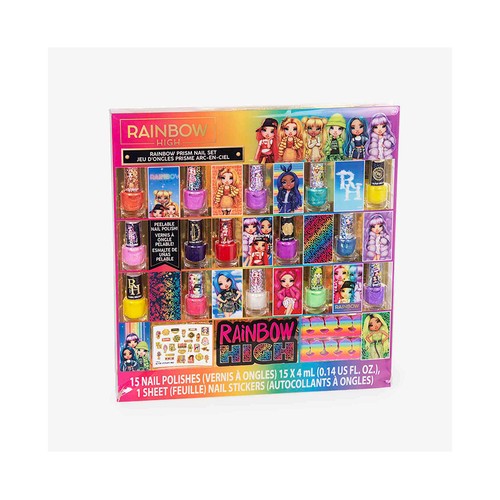 RAINBOW HIGH Set pintauñas. +6 años