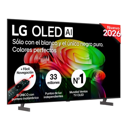 Televisión 165,1 cm (65") OLED LG OLED65B65, 4K, Dolby vision/Atmos, Bluetooth 5.3, 4HDMI, USB, HDR, webOs, 120Hz.