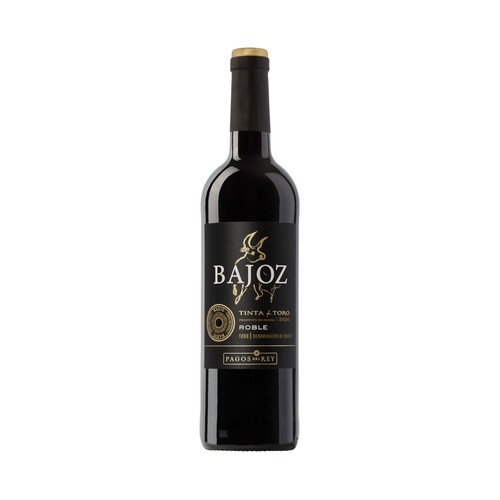 BAJOZ  Vino tinto roble con D.O. Toro botella 75 cl.