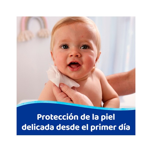 DODOT Aqua Toallitas húmedas para bebé, 99% agua 60 uds.