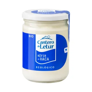 CANTERO DE LETUR Kefir de vaca ecológico EL CANTERO DE LETUR 420 g.