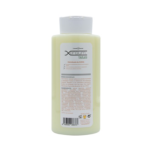 XENSIUM Champú con hidrolizado de avena XENSIUM Nature 500 ml.