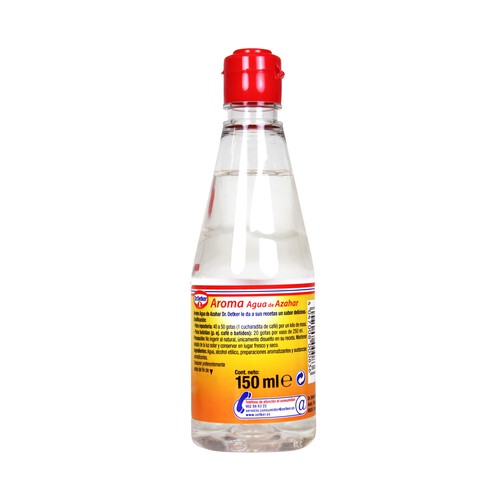 DR. OETKER Aroma de agua de azahar Dr. OETKER 125 ml.