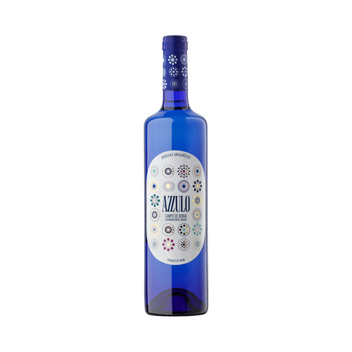 AZZULO  Vino blanco semidulce con D.O. Campo de Borja botella de 75 cl.