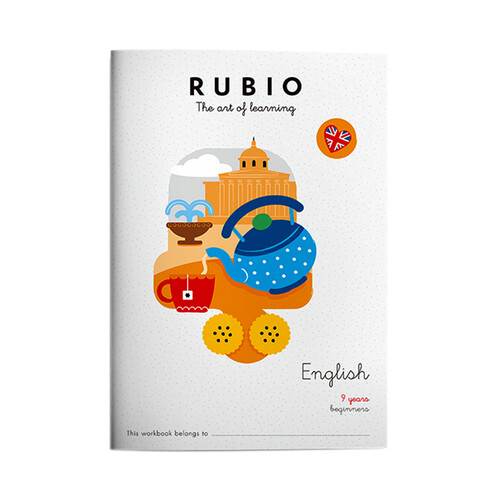Cuaderno de actividades English beginners 9 years, 9 años. VV.AA. Género: Cuadernos de vacaciones. Editorial: Rubio.
