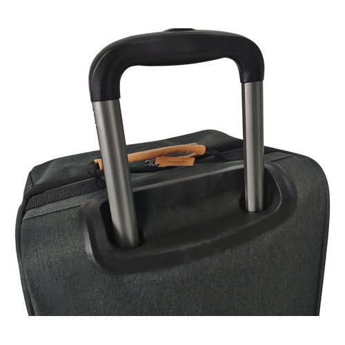 Trolley con doble compartimento gris 50cm, Globe Trotters AIRPORT ALCAMPO.