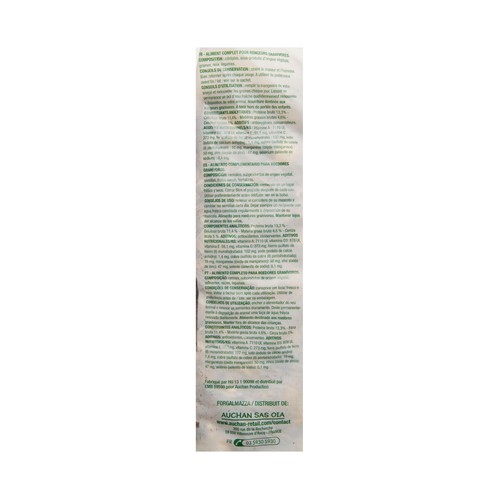 PRODUCTO ALCAMPO Mezcla de semillas para roedores granivoros 1kg