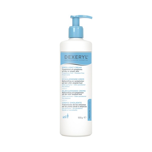 DEXERYL Crema emoliente para pieles secas y atópicas 500 g.