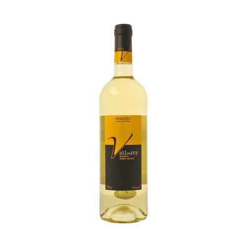 VALL DE JUY Vino blanco con D.O. Penedés botella de 75 cl.