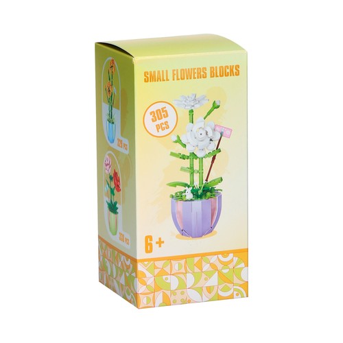 Construye tus Flores, modelos surtidos 305, 329 o 330 pcs +6 Años SNC