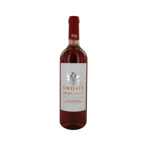 ORDATE  Vino rosado con D.O.Ca. Rioja botella de 75 cl.